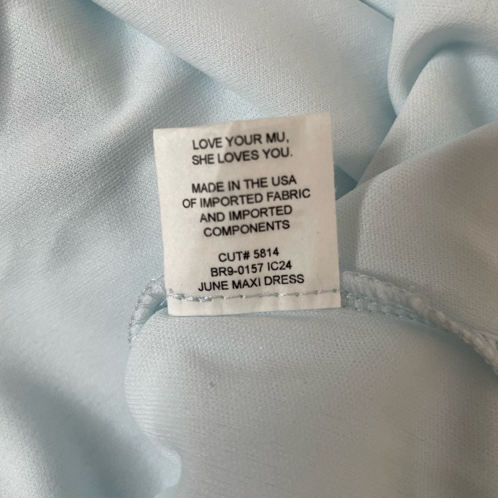 Show Me Your MuMu Light Blue Maxi Dress - Picture 8 of 12